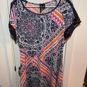 New Directions Petite Short Sleeve Dress